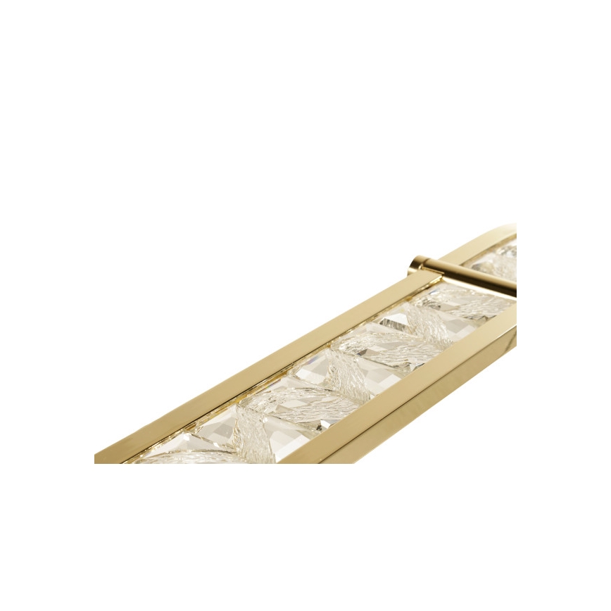 Lustre en cristal dimmable sur câble ENRIQUE LED/20W//230V 3000-6000K + télécommande