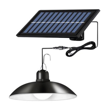LED Suspension filaire solaire à intensité variable LED/1,8W/3,7V IP44 6500K 800 mAh + Télécommande