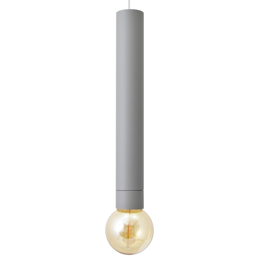 LED Suspension filaire TUBA 1xGU10/20W/230V grise