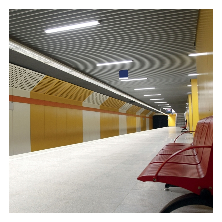 LED-Technische Leuchtstoffarmatur LIMEA T8 1xG13/20W/230V IP65 132 cm