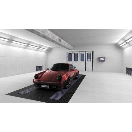 LED Technische Leuchtstoffröhrenleuchte T8 2xG13/10W/230V 6000K 60 cm IP65 weiß