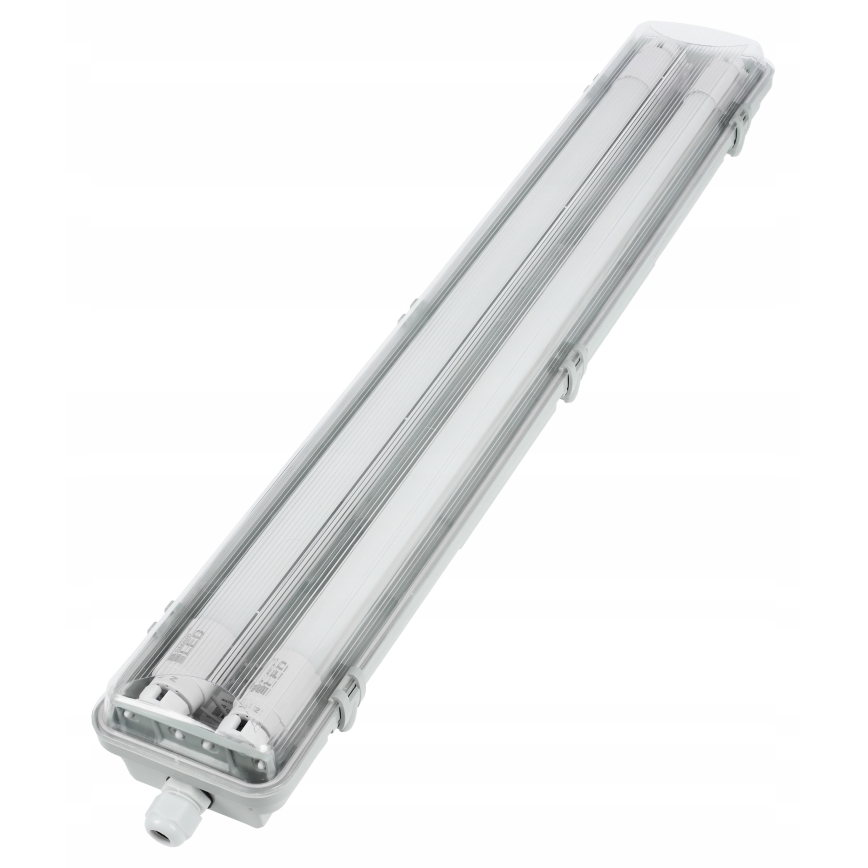 LED Technische Leuchtstoffröhrenleuchte T8 2xG13/10W/230V 6000K 60 cm IP65 weiß
