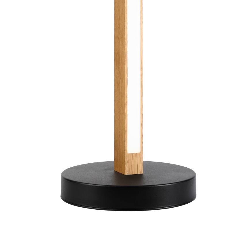 LED-Tischlampe VERDE LED/10W/230V 3000K Eiche/Schwarz