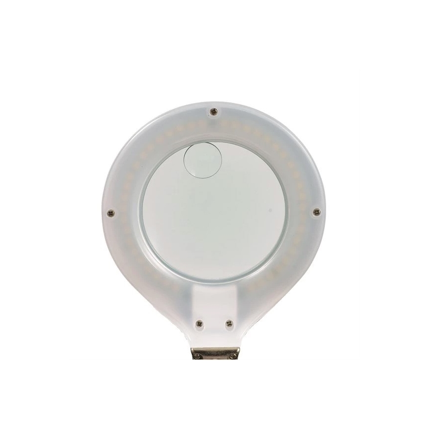 LED-Tischleuchte mit Lupe LED/6,5W/230V weiß