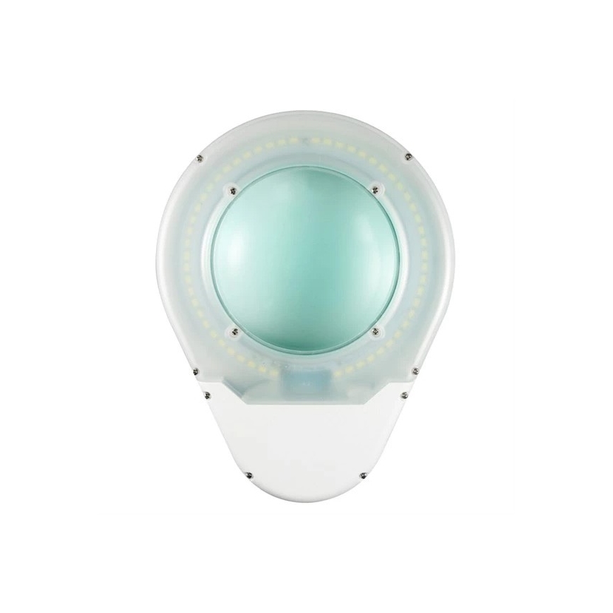 LED-Tischleuchte mit Lupe LED/9W/230V weiß