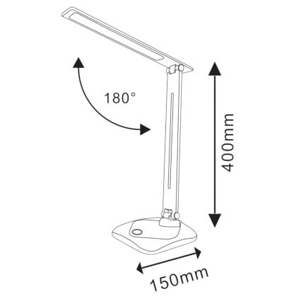 LED-Tischleuchte TOLEDO LED/8W/230V