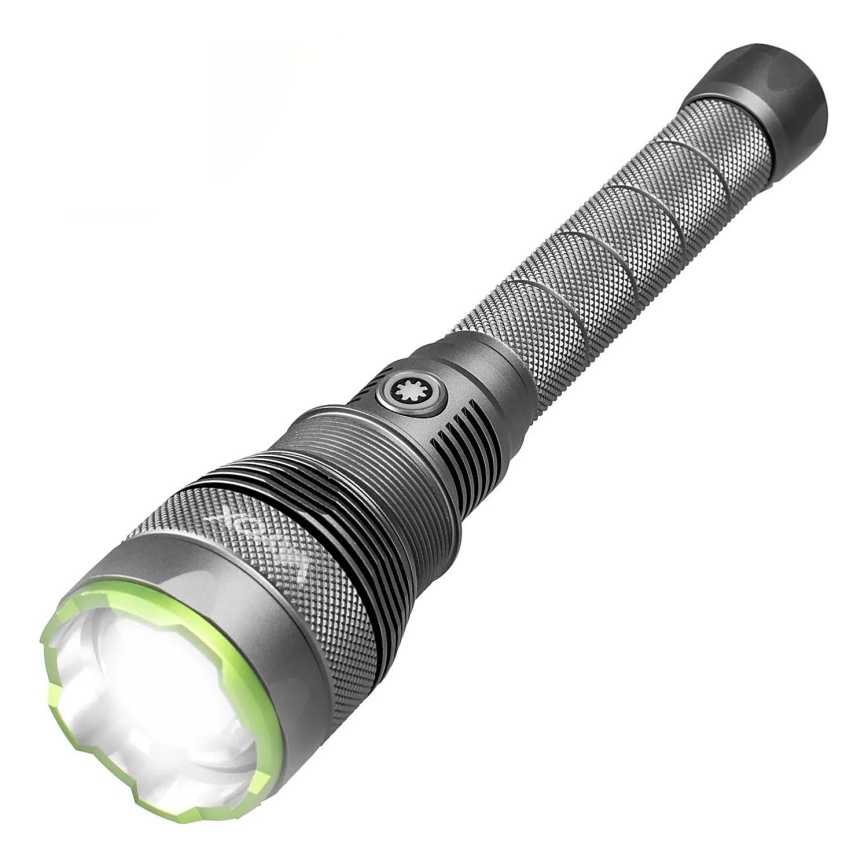 LED Torcia elettrica ricaricabile dimmerabile con power bank funzione LED/5V IPX7 10000 lucente 2600 mAh