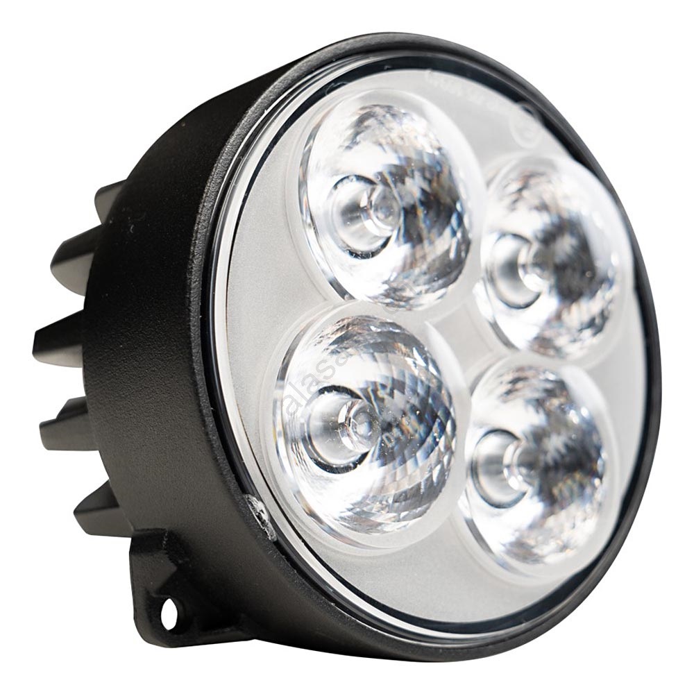 LED Traktor Scheinwerfer BLACK LED 20W 10 30V IP69 5700K Rund Alasans LED Traktor Scheinwerfer BLACK LED 20W 10 30V IP69 5700K Rund Alasans