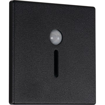 LED-Treppenleuchte mit Bewegungs- und Dämmerungssensor MAGNIK LED/1,7W/230V 2700/3300/3900/4600/5700K schwarz eckig
