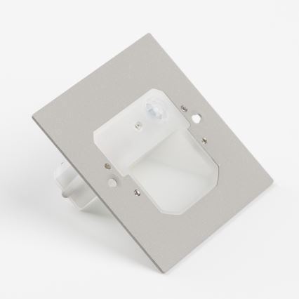 LED-Treppenleuchte mit Bewegungs- und Dämmerungssensor LED/1,5W/230V 3000/4000/6500K grau