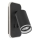 LED-Wand-Spot PIPE 1xGU10/10W/230V + LED/6W schwarz