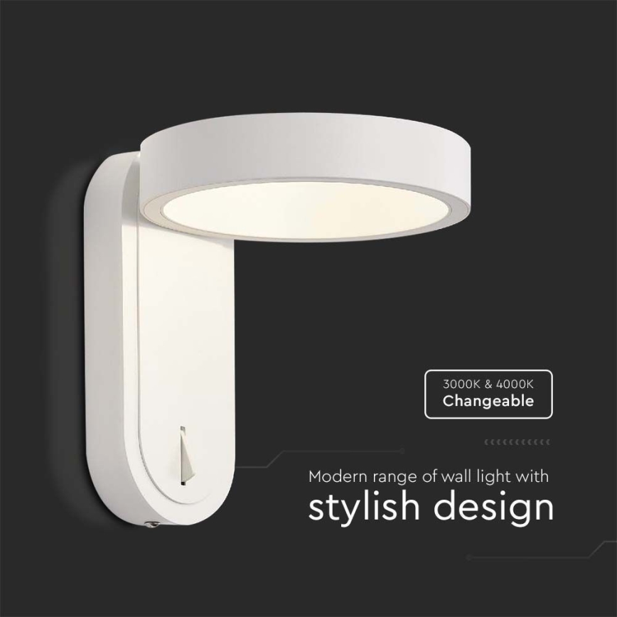 LED Wandleuchte LED/5W/230V 3000K/4000K Weiß