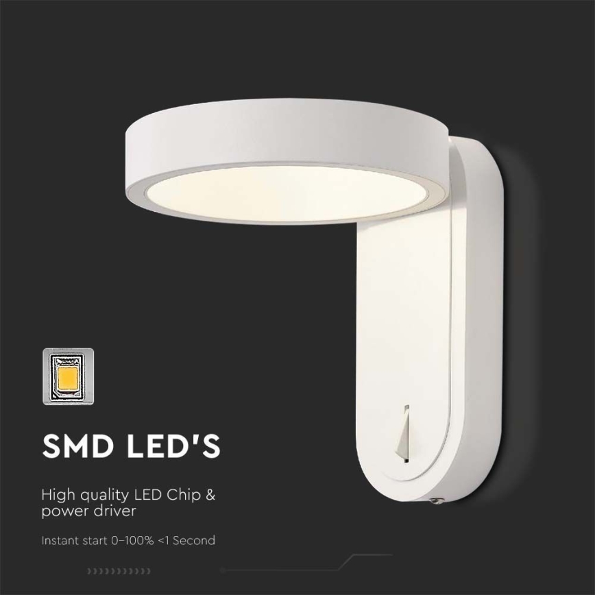 LED Wandleuchte LED/5W/230V 3000K/4000K Weiß