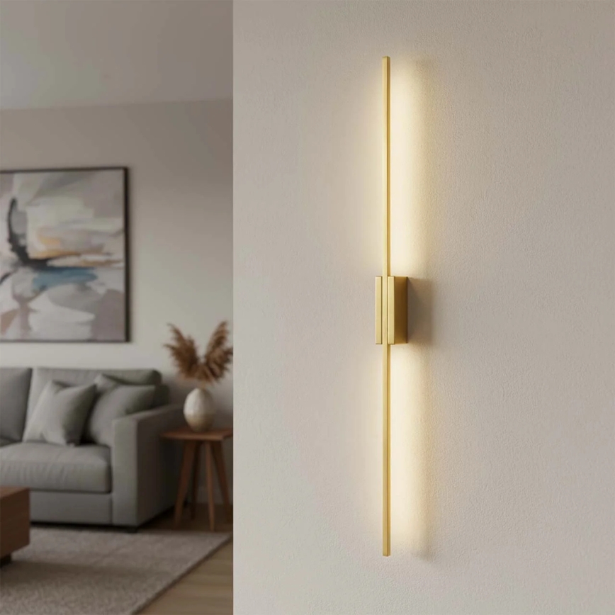 LED-Wandleuchte AISHA LED/20W/230V 4000K 120 cm goldfarben