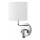 LED-Wandleuchte FIORENZO 1xE27/60W/230V + LED/3W