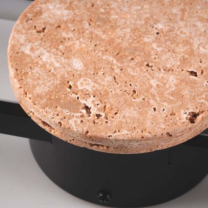 LED-Wandleuchte FLORENTYNA LED/24W/230V 4000K schwarz/beige