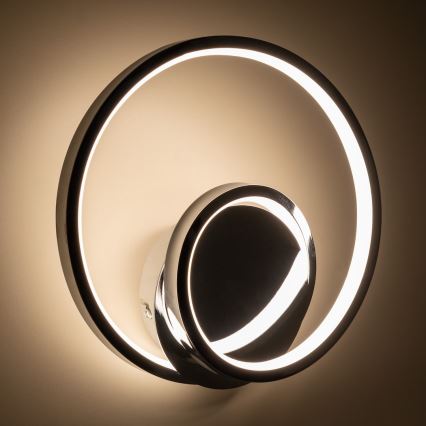 LED-Wandleuchte LUCERO LED/13W/230V glänzendes Chrom