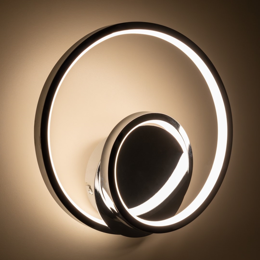 LED-Wandleuchte LUCERO LED/13W/230V glänzendes Chrom