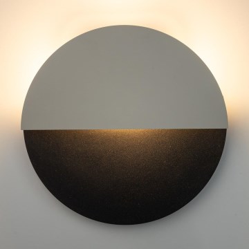 LED-Wandleuchte LUNA LED/7W/230V d 36 cm schwarz/beige