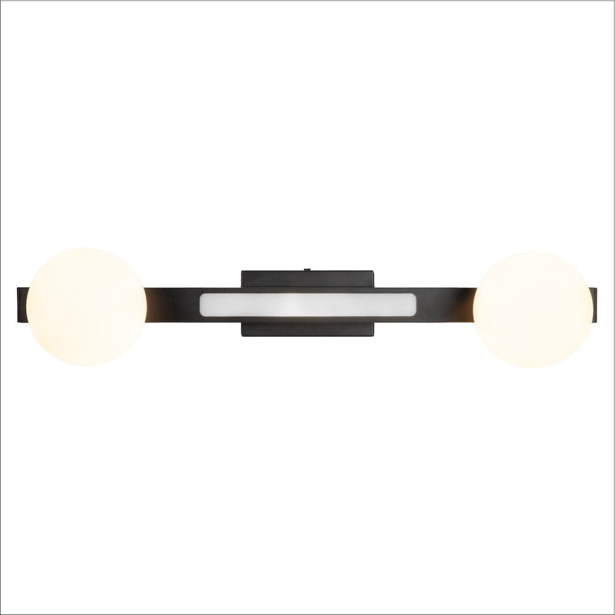 LED-Wandleuchte MAGNET LED/13W/230V + 2xG9/60W 3000/4000K schwarz
