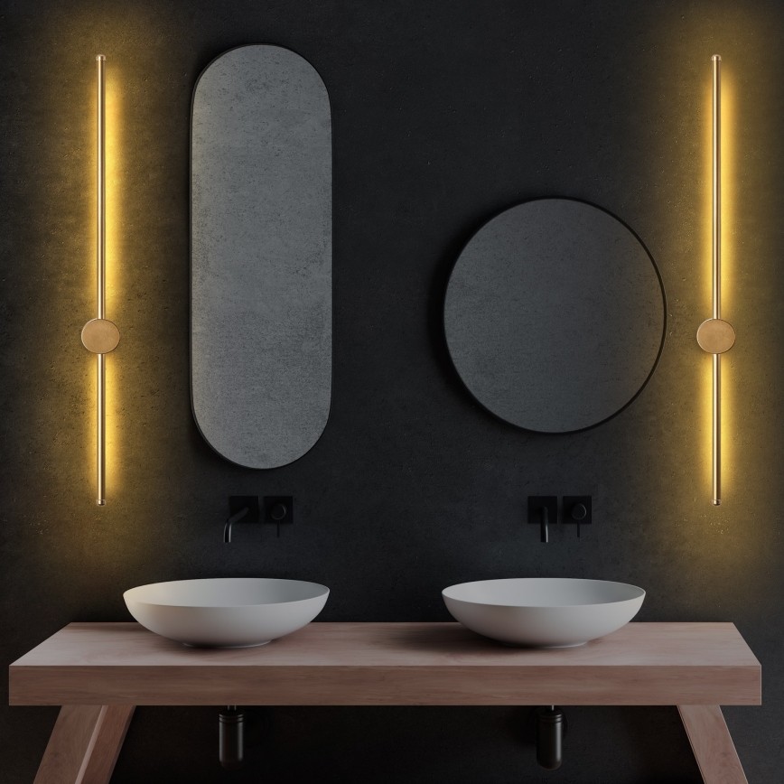LED-Wandleuchte SWORD LED/13W/230V 3000K mattgold