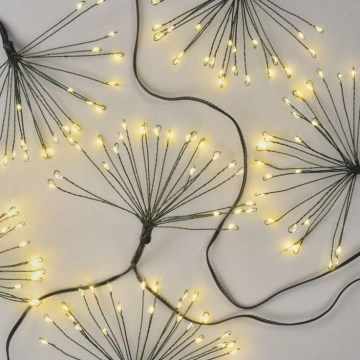 LED-Weihnachts-Lichterkette 300xLED 5,2+3 m warmweiß
