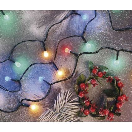 LED-Weihnachts-Lichterkette für den Außenbereich 480 LEDs/53 m IP44 mehrfarbig