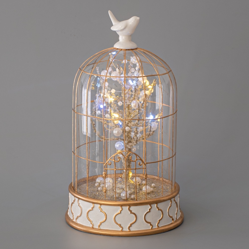 LED-Weihnachtsdekoration 12xLED/3xAAA warmweiβ