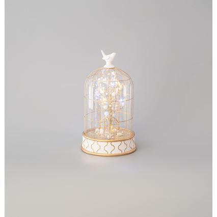 LED-Weihnachtsdekoration 12xLED/3xAAA warmweiβ