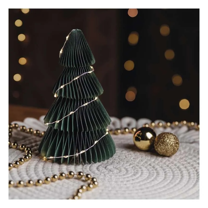 LED-Weihnachtsdekoration 35xLED/2xAA Weihnachtsbaum