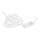 LED Weihnachtskette 20xLED 2,3m warmweiß