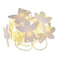 LED Weihnachtskette CHAIN 10xLED/2xAA 1,65m warmweiß