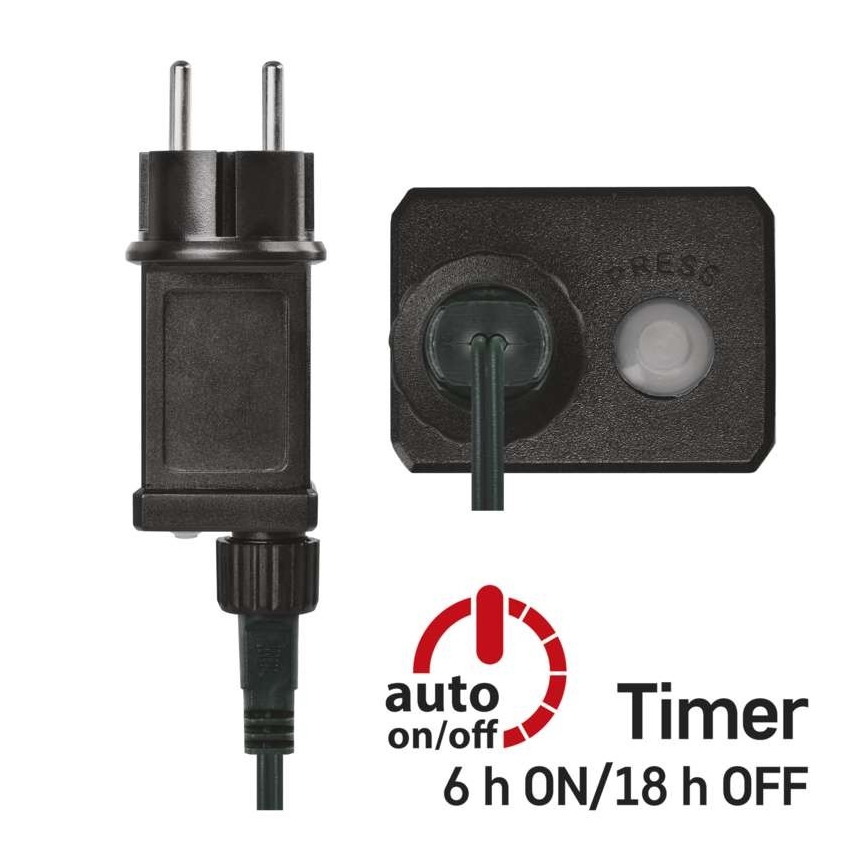 LED-Weihnachtskette für den Außenbereich 120xLED/17m IP44 vintage