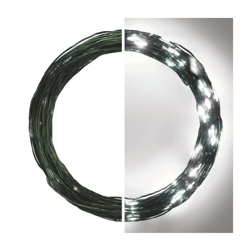 LED-Weihnachtskette für den Außenbereich 150xLED/20m IP44 kaltweiß