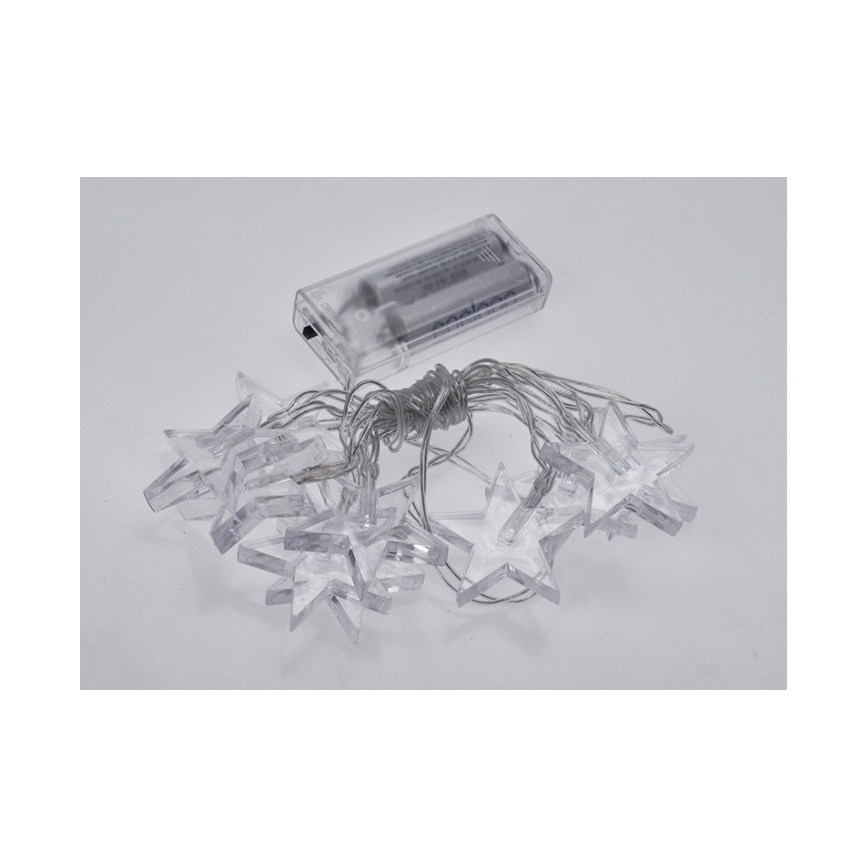 LED Weihnachtskette1,5 m 10xLED/2xAA