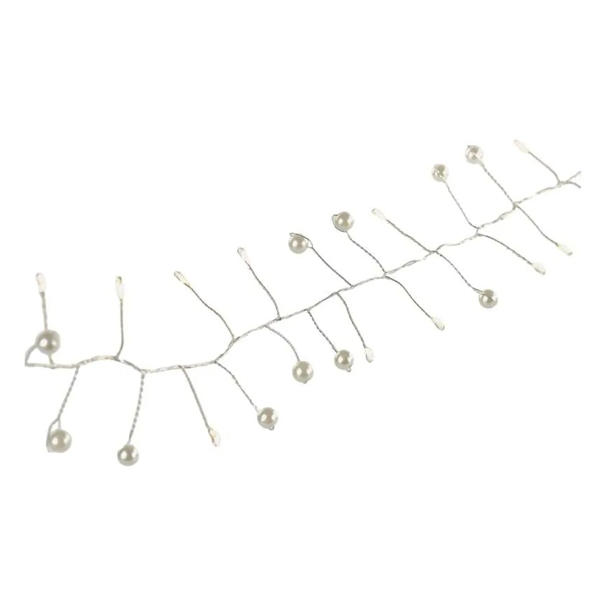 LED-Weihnachtslichterkette 40xLED/3xAA 1,5 m warmweiß