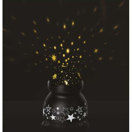 LED-Weihnachtsprojektor LED/3xAAA