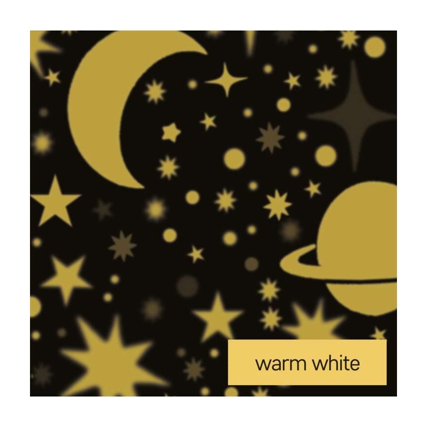 LED-Weihnachtsprojektor LED/3xAAA