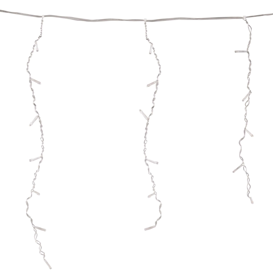 LED Weihnachtsvorhang ESTELLA 47xLED/8 Funktionen 3,5 m warmweiß