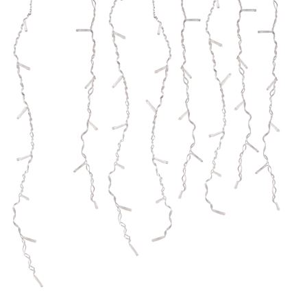 LED Weihnachtsvorhang ESTELLA 47xLED/8 Funktionen 3,5 m warmweiß