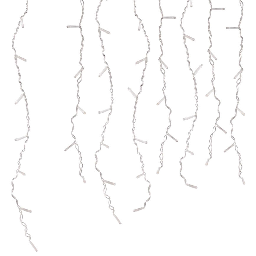 LED Weihnachtsvorhang ESTELLA 47xLED/8 Funktionen 3,5 m warmweiß