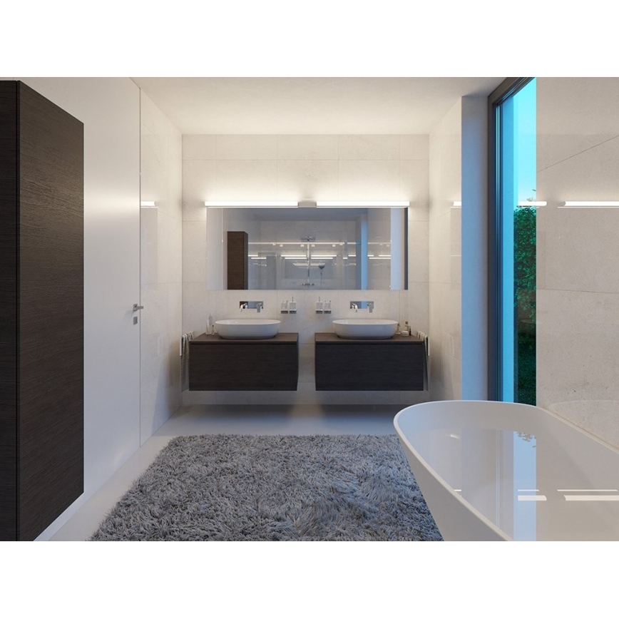 LED2 - Applique da bagno a LED TONDA LED/12W/230V IP44 3000K/4000K