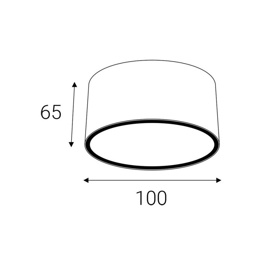 LED2 - Faretto da esterno MEDO 1xGX53/11W/230V white IP54