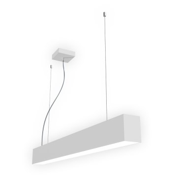 LED2 - Lampada a sospensione LED su cavo LINO LED/24W/230V 3000K/3500K/4000K 90 cm nero