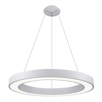 LED2 - Lampadario LED a sospensione con filo SATURN LED/80W/230V 3000K diametro 80 cm bianco