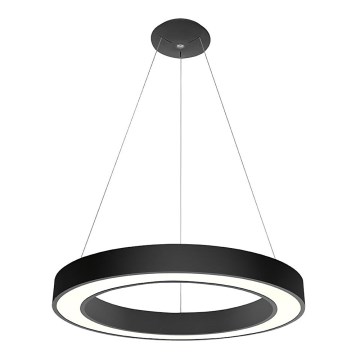LED2 - Lampadario LED dimmerabile su una stringa SATURN LED/50W/230V 3000K/4000K nero