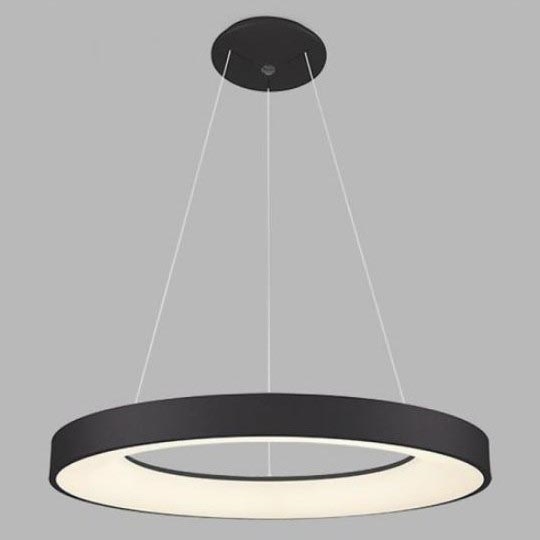LED2 - Lampadario LED su filo BELLA LED/50W/230V 3000/4000K nero