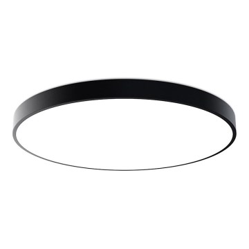 LED2 - LED-Deckenleuchte MONO SLIM LED/80W/230V 3000K/4000K Ø 80 cm schwarz