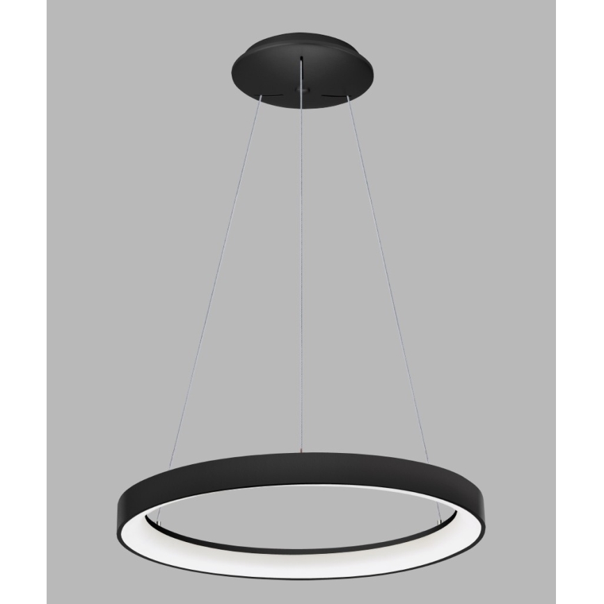 LED2 - LED-Hängeleuchte an einer Schnur BELLA LED/48W/230V 3000K/4000K schwarz