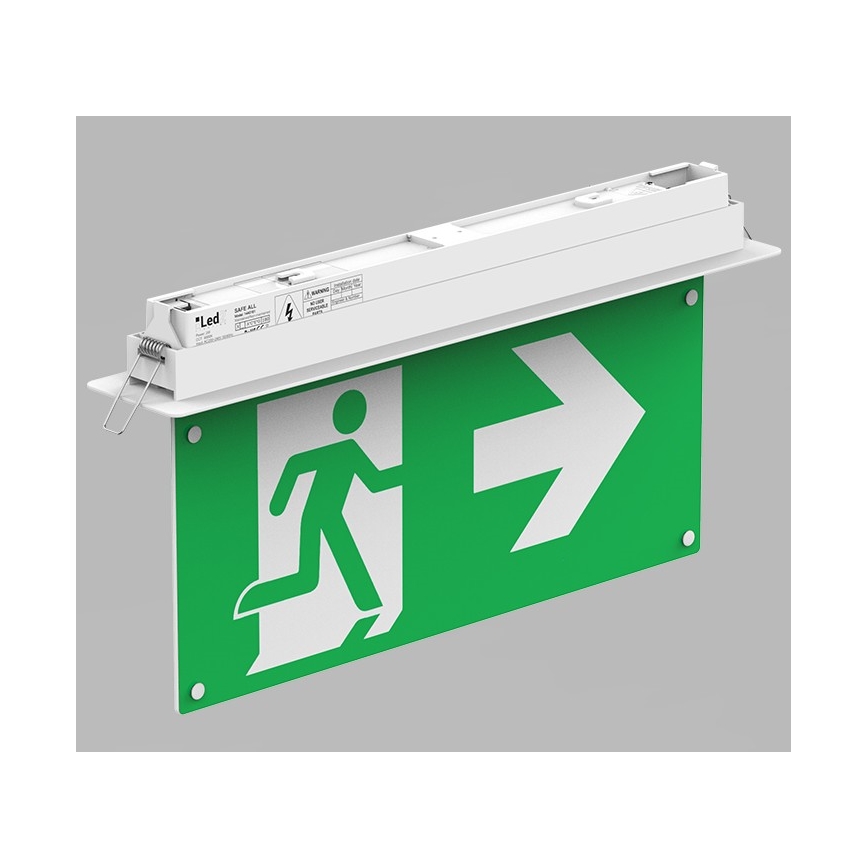 LED2 - LED-Notleuchte SAFE ALL LED/2W/3,6V 6000K IP40